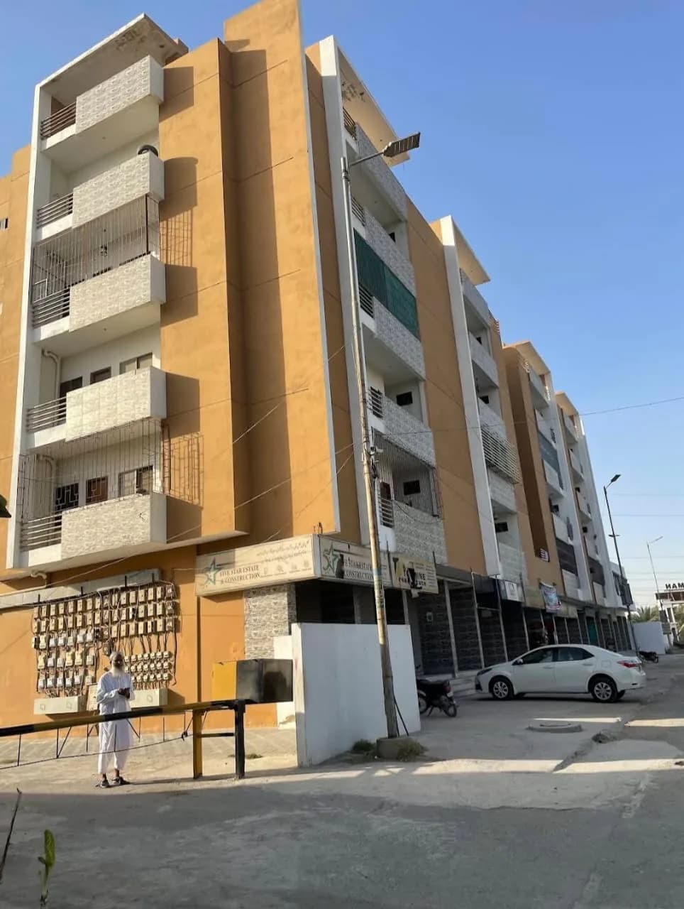3-Bed Drawing-Lounge Flat in Rim Jhim Villas, Scheme 33 — Roof Terrace 1