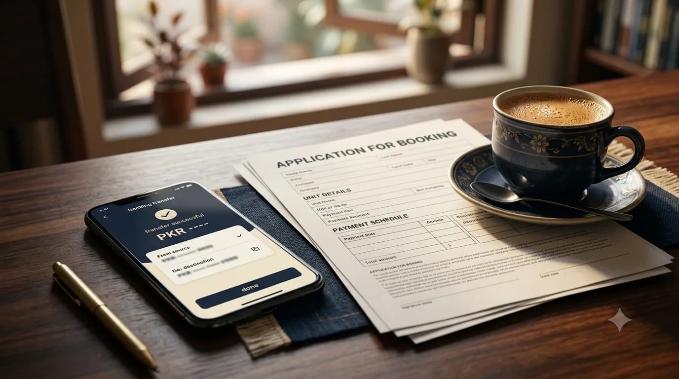 Using a Roshan Digital Account for Property in Karachi